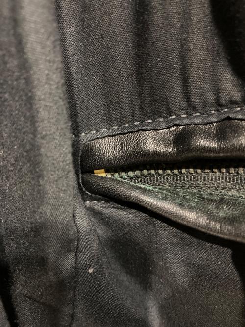 VANSON（バンソン）VANSON (バンソン) ENF シングルライダースジャケット ブラック サイズ:32の古着・服飾アイテム