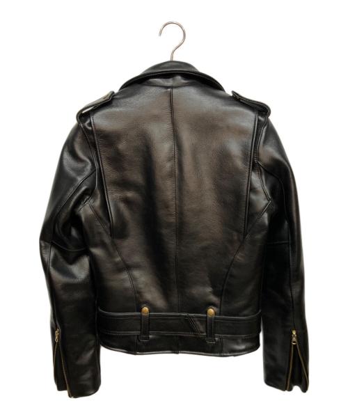 VANSON（バンソン）VANSON (バンソン) C2 ダブルライダースジャケット ブラック サイズ:32の古着・服飾アイテム