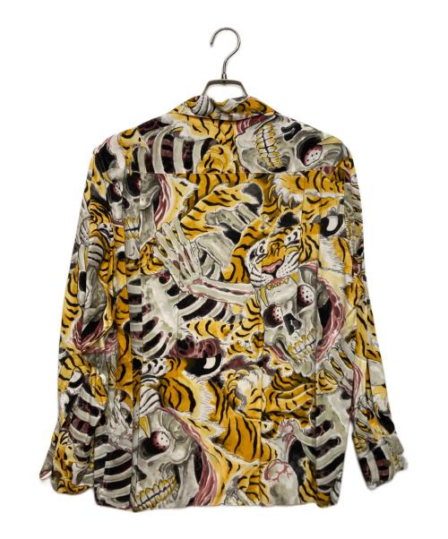 WACKO MARIA（ワコマリア）WACKO MARIA (ワコマリア) TIM LEHI (ティム リーハイ) L/S HAWAIIAN SHIRT イエロー サイズ:Sの古着・服飾アイテム