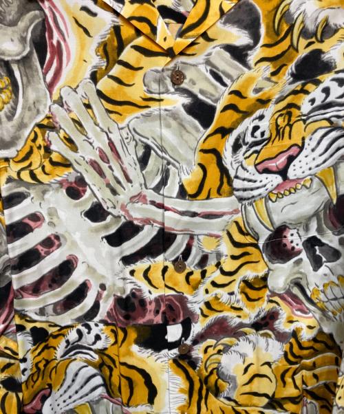 WACKO MARIA（ワコマリア）WACKO MARIA (ワコマリア) TIM LEHI (ティム リーハイ) L/S HAWAIIAN SHIRT イエロー サイズ:Sの古着・服飾アイテム