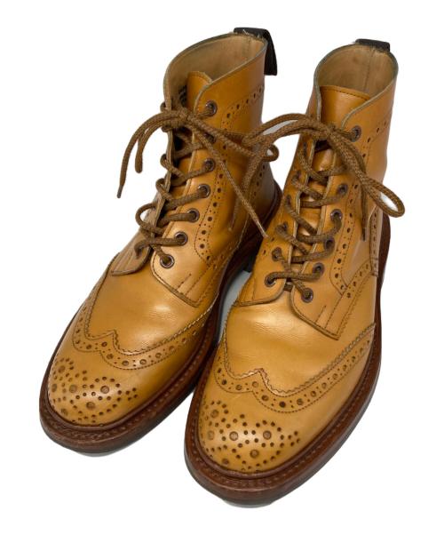 Tricker's（トリッカーズ）Tricker's (トリッカーズ) MALTON レースアップブーツ ブラウン サイズ:6 1/2の古着・服飾アイテム