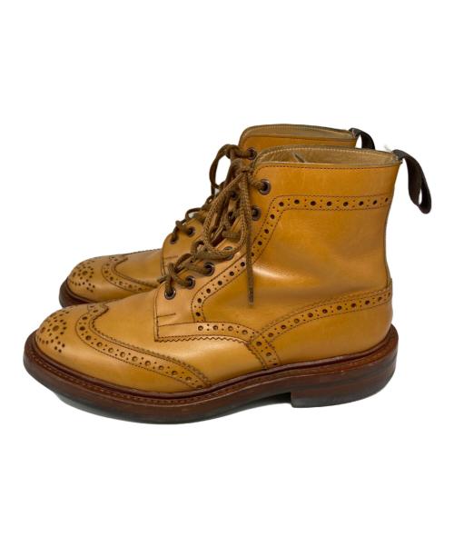 Tricker's（トリッカーズ）Tricker's (トリッカーズ) MALTON レースアップブーツ ブラウン サイズ:6 1/2の古着・服飾アイテム