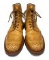 中古・古着 Tricker's (トリッカーズ) MALTON レースアップブーツ ブラウン サイズ:6 1/2：18000円