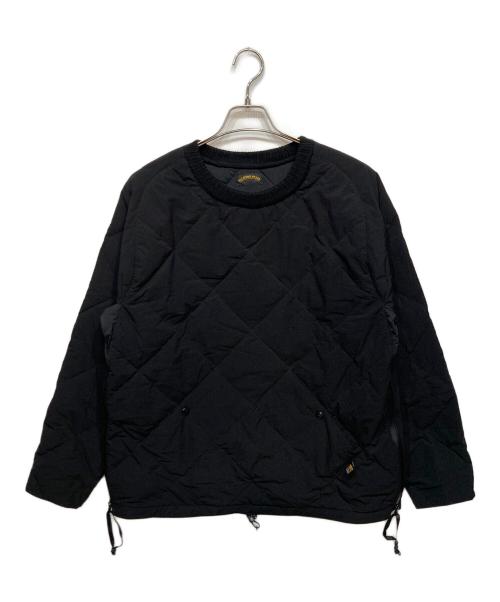 CMF OUTDOOR GARMENT（コンフィーアウトドアガーメント）CMF OUTDOOR GARMENT (コンフィーアウトドアガーメント) PULLOVER STRETCH DOWN ブラック サイズ:Lの古着・服飾アイテム