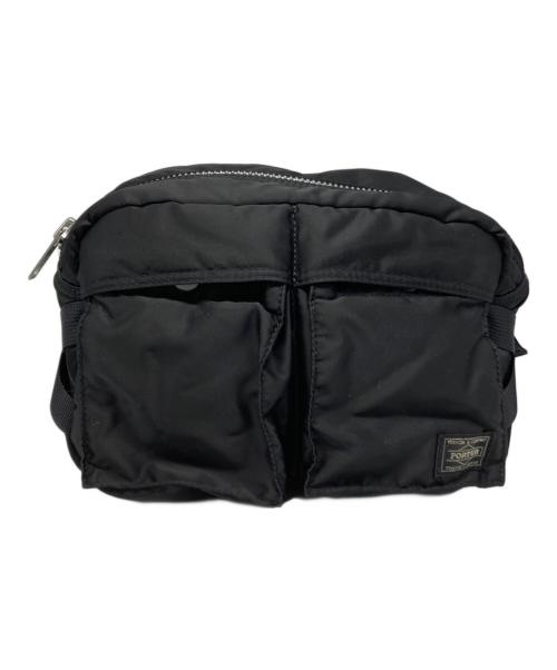 PORTER（ポーター）PORTER (ポーター) タンカー2WAYウエストバッグ ブラックの古着・服飾アイテム