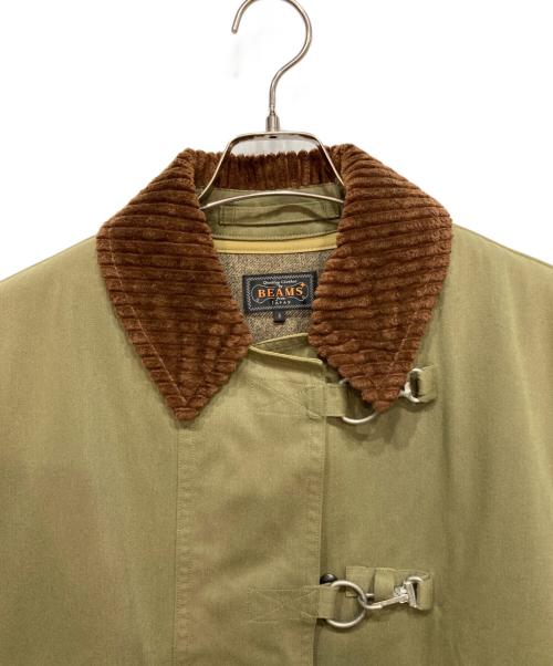 BEAMS PLUS（ビームスプラス）BEAMS PLUS (ビームスプラス) PRIMALOFT ファイアーマンコート オリーブ サイズ:Sの古着・服飾アイテム