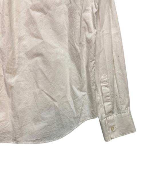 COMME des GARCONS GIRL（コムデギャルソンガール）COMME des GARCONS GIRL (コムデギャルソンガール) 丸襟 フラワーパッチブラウス ホワイト サイズ:Sの古着・服飾アイテム