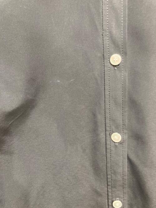 BALLSEY（ボールジィ）BALLSEY (ボールジィ) スパンブロード バックプリーツシャツワンピース グレー サイズ:36の古着・服飾アイテム