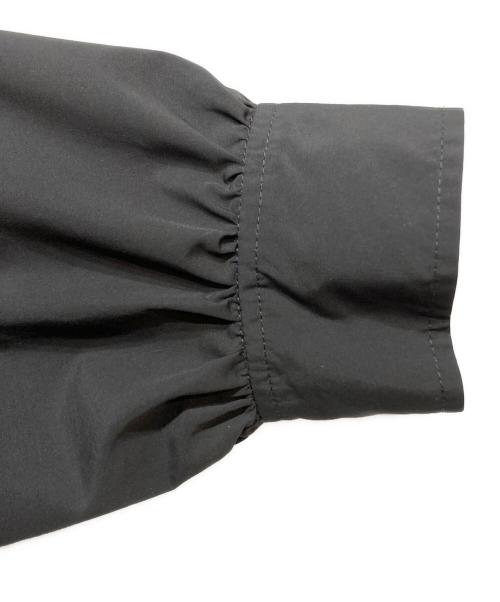 BALLSEY（ボールジィ）BALLSEY (ボールジィ) スパンブロード バックプリーツシャツワンピース グレー サイズ:36の古着・服飾アイテム