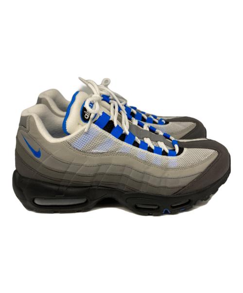 NIKE（ナイキ）NIKE (ナイキ) ローカットスニーカー ブルー×グレー サイズ:27cmの古着・服飾アイテム