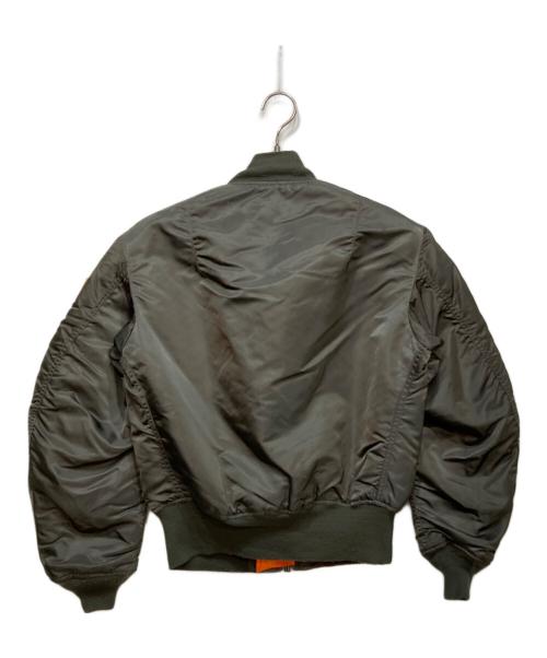 ALPHA（アルファ）ALPHA (アルファ) フライトジャケット カーキ サイズ:Sの古着・服飾アイテム