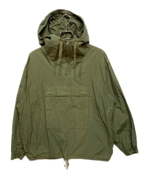 HINSON（ヒンソン）HINSON (ヒンソン) ピグメントダイ アノラックジャケット グリーン サイズ:Ｍの古着・服飾アイテム
