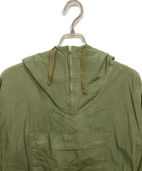 HINSON（ヒンソン）HINSON (ヒンソン) ピグメントダイ アノラックジャケット グリーン サイズ:Ｍの古着・服飾アイテム