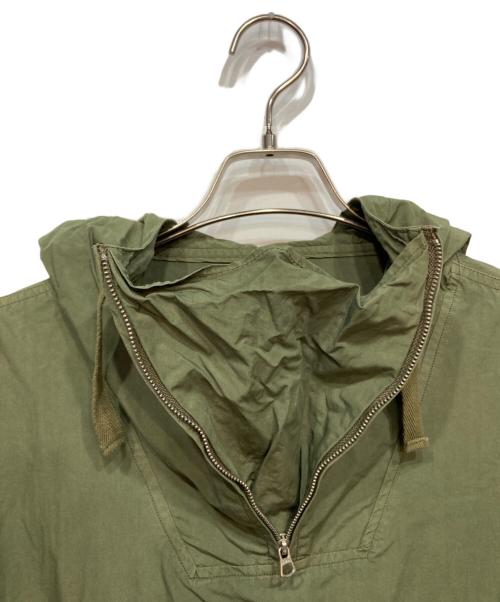 HINSON（ヒンソン）HINSON (ヒンソン) ピグメントダイ アノラックジャケット グリーン サイズ:Ｍの古着・服飾アイテム