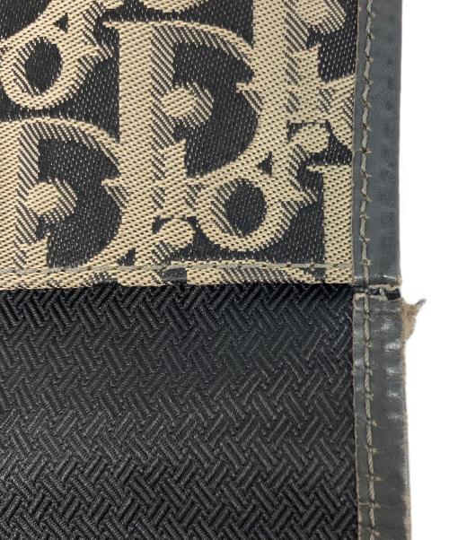 Christian Dior（クリスチャン ディオール）Christian Dior (クリスチャン ディオール) フラップ付ショルダーバッグ グレーの古着・服飾アイテム