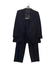 Burberry's（バーバリーズ）の古着「ストライプセットアップスーツ」｜ネイビー