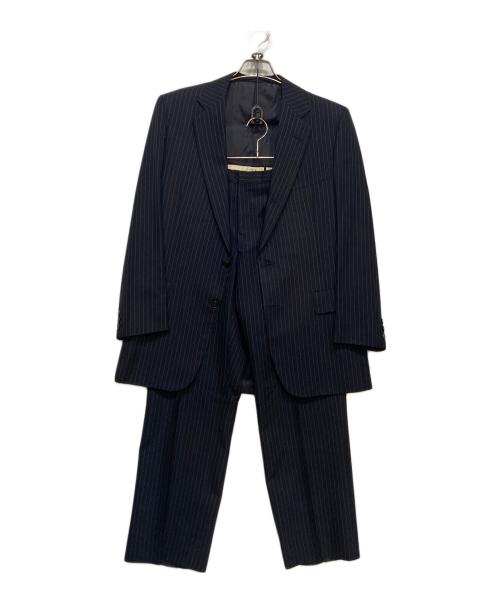 Burberry's（バーバリーズ）Burberry's (バーバリーズ) ストライプセットアップスーツ ネイビー サイズ:FREEの古着・服飾アイテム