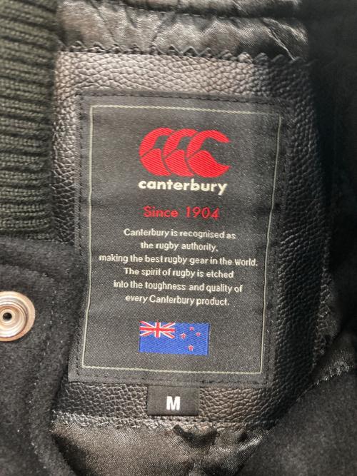 Canterbury（カンタベリー）Canterbury (カンタベリー) スタジャン ブラック サイズ:Ｍの古着・服飾アイテム
