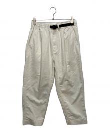 GOLDWIN（ゴールドウイン）の古着「Twill Easy Pants」｜ホワイト