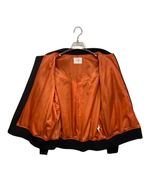 Ameri（アメリ）Ameri (アメリ) OVER VOLUME WAPPEN MA-1 ブラック サイズ:FREEの古着・服飾アイテム