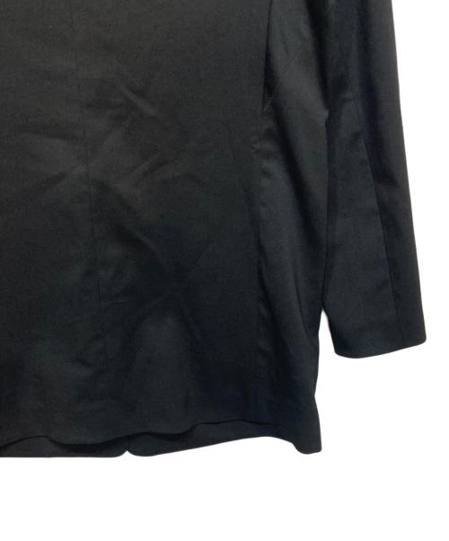icB（アイシービー）icB (アイシービー) Fied ノーカラージャケット ブラック サイズ:4の古着・服飾アイテム