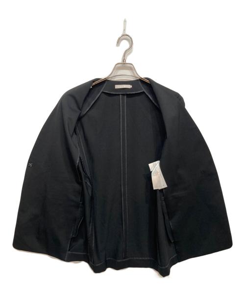 icB（アイシービー）icB (アイシービー) Fied ノーカラージャケット ブラック サイズ:4の古着・服飾アイテム