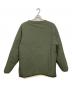 HOUSTON (ヒューストン) REVERSIBLE BOA LINER JACKET グリーン サイズ:XL：6000円