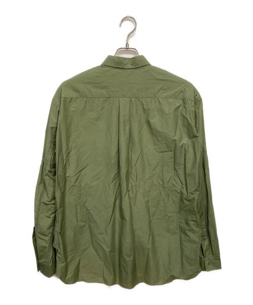 NANGA（ナンガ）NANGA (ナンガ) RIPSTOP CAMP SHIRT グリーン サイズ:Ｍの古着・服飾アイテム