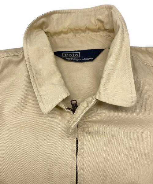 POLO RALPH LAUREN（ポロ・ラルフローレン）POLO RALPH LAUREN (ポロ・ラルフローレン) 90s スイングトップ ベージュ サイズ:実寸参照の古着・服飾アイテム