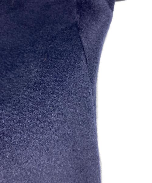 Max Mara Studio（マックスマーラ ストゥディオ）Max Mara Studio (マックスマーラ ストゥディオ) ノーカラー コート ネイビー サイズ:36の古着・服飾アイテム
