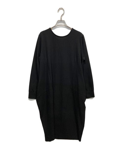 BEARDSLEY（ビアズリー）BEARDSLEY (ビアズリー) トロミシンプルワンピース ブラック サイズ:FREEの古着・服飾アイテム