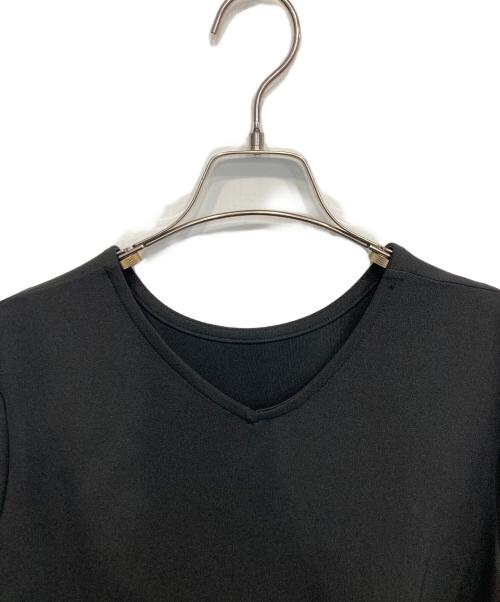 BEARDSLEY（ビアズリー）BEARDSLEY (ビアズリー) トロミシンプルワンピース ブラック サイズ:FREEの古着・服飾アイテム