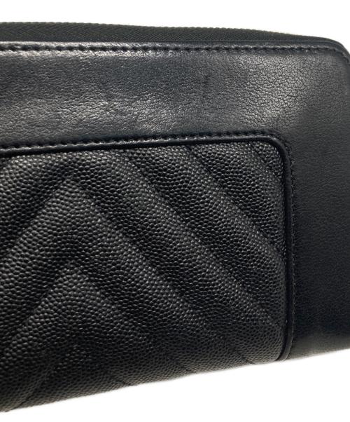 CHANEL（シャネル）CHANEL (シャネル) マドモアゼル ココマークラウンドジップウォレットの古着・服飾アイテム
