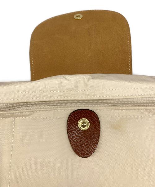 LONGCHAMP（ロンシャン）LONGCHAMP (ロンシャン) ルプリアージュ リュック ベージュの古着・服飾アイテム