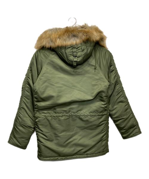 ALPHA（アルファ）ALPHA (アルファ) N-3B フライトジャケット グリーン サイズ:Sの古着・服飾アイテム