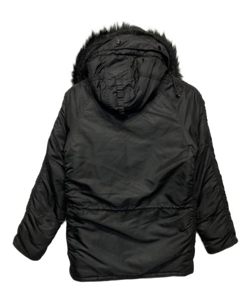 ALPHA（アルファ）ALPHA (アルファ) N-3B フライトジャケット ブラック サイズ:Sの古着・服飾アイテム