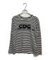 CDG（シーディージー）の古着「ボーダーカットソー」｜ホワイト×ネイビー