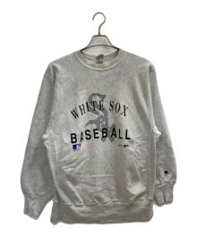 Champion REVERSE WEAVE（チャンピオン リバース ウィーブ）の古着「クルーネックスウェット」｜グレー