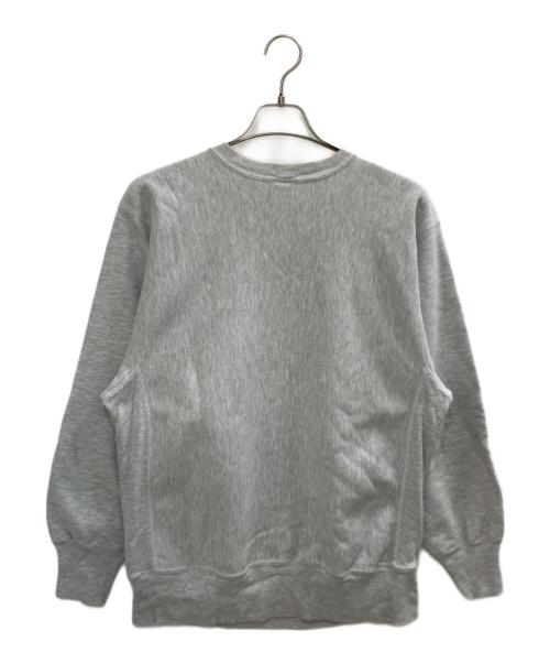 Champion REVERSE WEAVE（チャンピオン リバース ウィーブ）Champion REVERSE WEAVE (チャンピオン リバース ウィーブ) クルーネックスウェット グレー サイズ:XLの古着・服飾アイテム