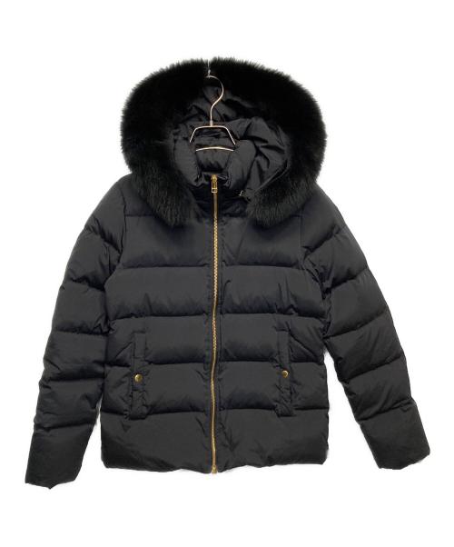 Demi-Luxe Beams（デミルクス ビームス）Demi-Luxe Beams (デミルクス ビームス) FOXファー ショートダウン ブラック サイズ:36の古着・服飾アイテム