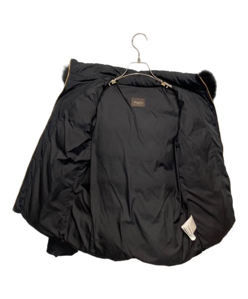 Demi-Luxe Beams（デミルクス ビームス）Demi-Luxe Beams (デミルクス ビームス) FOXファー ショートダウン ブラック サイズ:36の古着・服飾アイテム