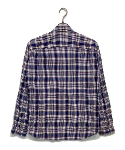 GOODENOUGH（グッドイナフ）GOODENOUGH (グッドイナフ) チェックシャツ ブルー サイズ:Ｍの古着・服飾アイテム