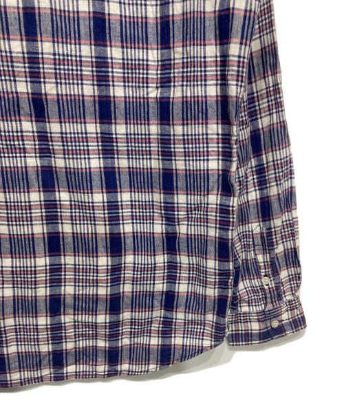 GOODENOUGH（グッドイナフ）GOODENOUGH (グッドイナフ) チェックシャツ ブルー サイズ:Ｍの古着・服飾アイテム