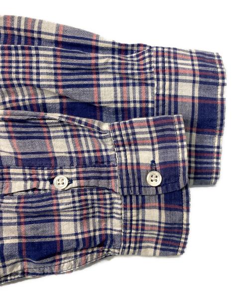 GOODENOUGH（グッドイナフ）GOODENOUGH (グッドイナフ) チェックシャツ ブルー サイズ:Ｍの古着・服飾アイテム