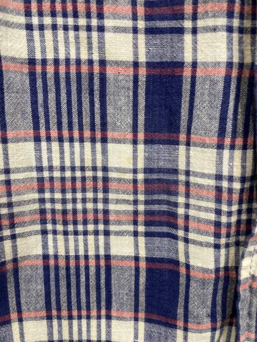 GOODENOUGH（グッドイナフ）GOODENOUGH (グッドイナフ) チェックシャツ ブルー サイズ:Ｍの古着・服飾アイテム