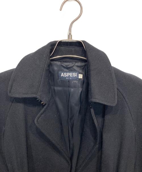 ASPESI（アスペジ）ASPESI (アスペジ) チェスターコート ブラック サイズ:42の古着・服飾アイテム