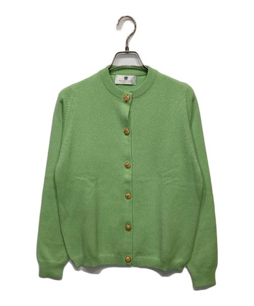 BALLANTYNE（バランタイン）BALLANTYNE (バランタイン) 金釦カシミヤカーディガン グリーン サイズ:38の古着・服飾アイテム