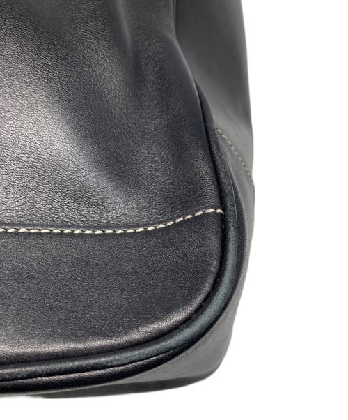 COACH（コーチ）COACH (コーチ) レザーハンドバッグ ブラックの古着・服飾アイテム