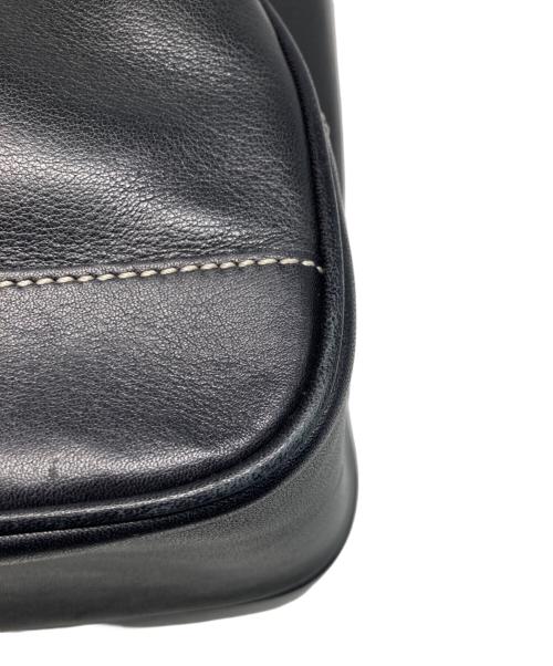 COACH（コーチ）COACH (コーチ) レザーハンドバッグ ブラックの古着・服飾アイテム