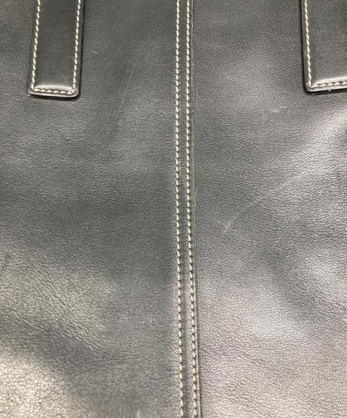 COACH（コーチ）COACH (コーチ) レザーハンドバッグ ブラックの古着・服飾アイテム